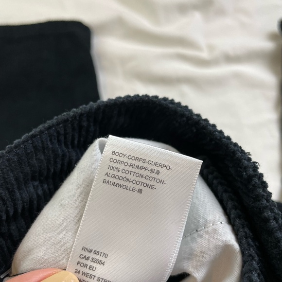 Urban Outfitters Black Corduroy Mom High-rise Pants - Picture 10 of 14